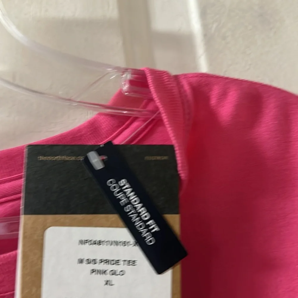 The North Face Pride Short Sleeve T-Shirt: PINK: NEW WITH TAGS: SIZE XL
